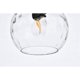 thumbnail image 4 of Lámpara Colgante Living District Cashel Metal Cromo/Transparente 1 Luz, 4 of 8