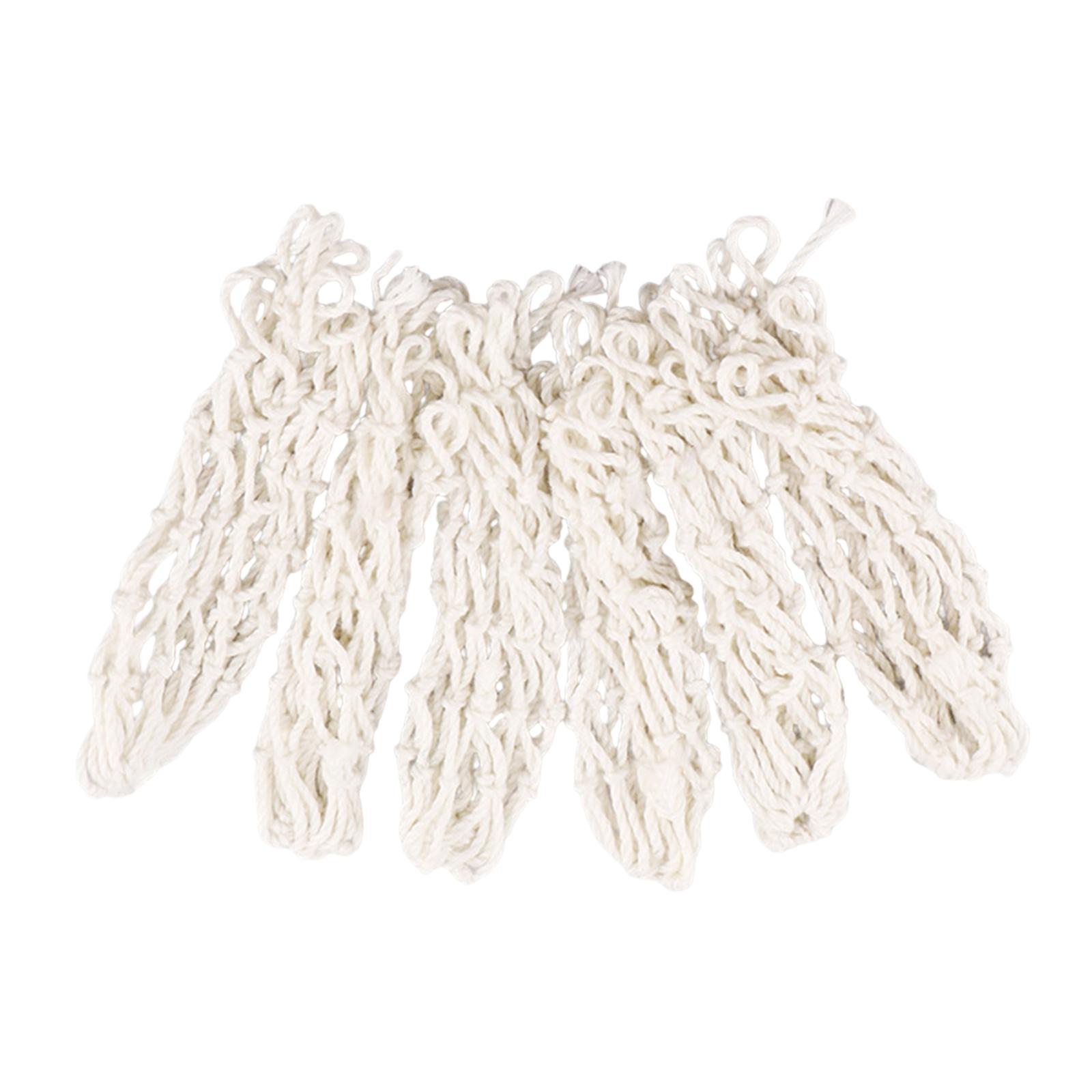 Magideal - Red Para Mesa De Billar De 6 Uds, Algodón Para Reparación De Red Para Mesa De Billar, Bolsa De Red Para Billar, Mesa De Billar Para Accesorios De Mesa