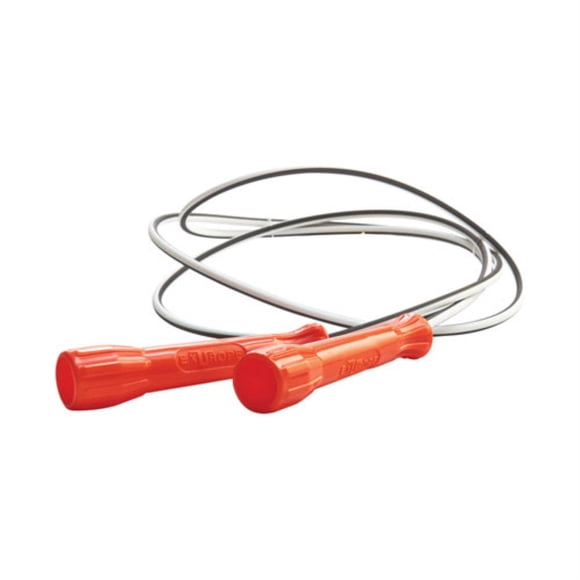 US Games EX-U-Ropes cuerda para saltar con mango naranja, regaliz, 7 pulgadas