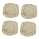 thumbnail image 1 of 4xUniversal Spandex Stretch Boda Comedor Taburete Silla Asiento Funda Beige, 1 of 5