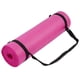 thumbnail image 1 of Esterilla de yoga Fitvids multiusos de 1,27 cm de grosor, rosa con correa, 1 of 7