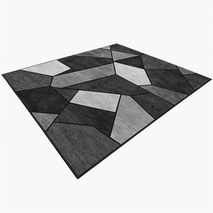 Genérico - Alfombra Grande 150X200 Cm Para Dormitorio O Living Modelo Círculo Flores