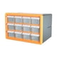 thumbnail image 5 of Caja De Almacenamiento De Hardware Con 12 Cajones, Armario Para Nueces, Joyería, Manualidades, Cuentas, 5 of 5