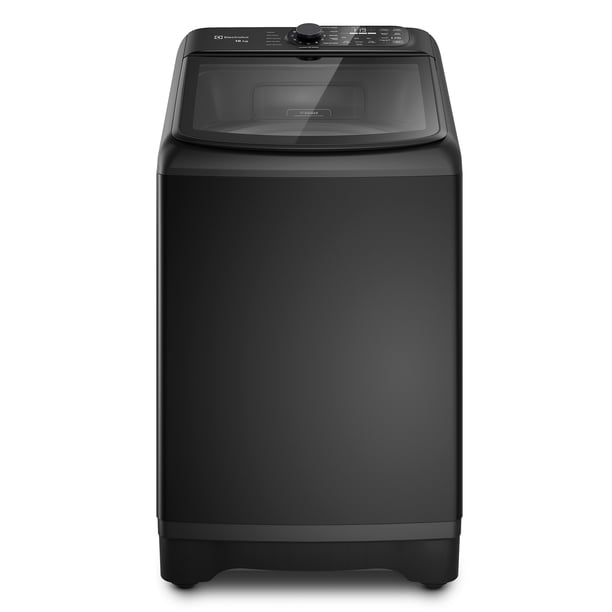 Lavadora Automática 18kg Carga Superior Inverter EMTL18IB Negra