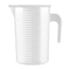 thumbnail image 3 of Taza Medidora, Jarra De Agua Resistente Para Jugo, Agua Fría Y Caliente, Tienda De Té, 2000ML, 3 of 5