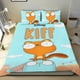 thumbnail image 1 of Kiff Conjunto de sábanas temático, trío de piezas, cómodo y amigable con la piel, diseño único, regalo de decoración para el hogar para familiares, amigos y fans,140cm *210cm, 1 of 6