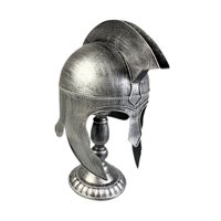 Bothyi - Roman Paladin Helmet Cosplay Show De Vestuario Fancy Dress Medieval Knight Casco Plata