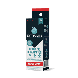 Extra Life Cajita Berry Blast 4 Unidades