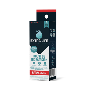 Extra Life Cajita Berry Blast 4 Unidades