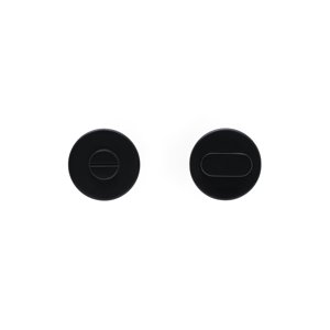 Stark Design - Seguro Interior / Ranura Emergencia Exterior. Sin Indicador. (Negro Mate)