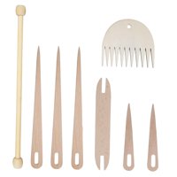 Bothyi - Kit De Herramientas De Tejido De Madera Para Telar, Tapicería Artesanal, Herramienta De Tapicería De Tejer