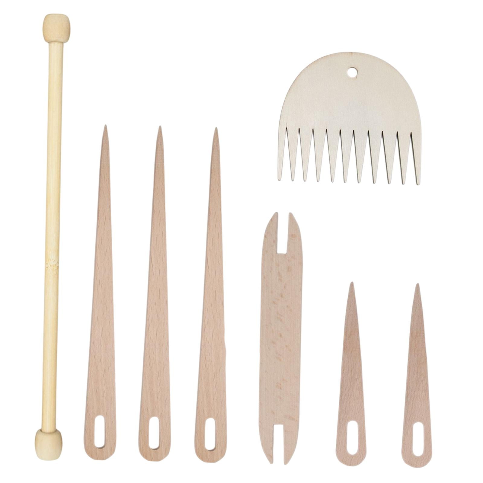 Bothyi - Kit De Herramientas De Tejido De Madera Para Telar, Tapicería Artesanal, Herramienta De Tapicería De Tejer