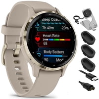 Reloj Inteligente Garmin Venu 3S Health Fitness Gps Dorado 41 Mm
