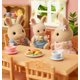 thumbnail image 3 of Figuras de muñecas coleccionables Calico Critters Milk Rabbit Family, 3 of 7