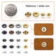 thumbnail image 2 of Set Snap Fasteners Kit Qfun 120 para botones metálicos de piel de 12 mm, 2 of 8
