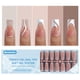 thumbnail image 1 of Gel Dsixnails French Tip de Press on Nails, 150 unidades, cuadrado y largo, 1 of 7