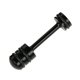 thumbnail image 1 of Oil Galley Plug Derale, junta tórica, aluminio anodizado a presión, negro, 1 of 1