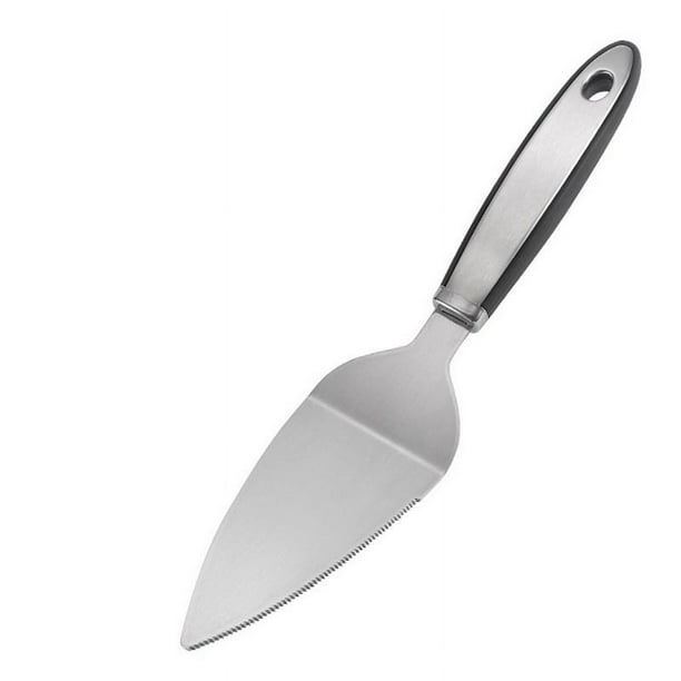 1pc Stainless Steel Pizza Cutter With Wheel And Handle, Round Pizza Shovel, Single Wheel Pizza Shovel