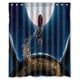 thumbnail image 1 of Cortina de ducha de hada pirata, juego de cortina de baño con ganchos, tamaño 60 x 72 pulgadas, 1 of 3
