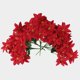 thumbnail image 4 of Xiao Hua Ramo de Flores Rojas Artificiales de Primera Clase 5 packs, 7 Cabezas, 15 Pulgadas Terciopelo, Flores de Pascua Navideñas Adecuadas para Porche, Jardín Del Hogar, Decoración Navideña, 4 of 4