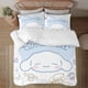 thumbnail image 1 of Cinnamoroll 3-Piece Bedding Set For Kids Boys Girls Adult Cartoon Warm Cute Fashion Holiday Present Gift Bed Sheets, 1 of 5