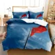 thumbnail image 2 of Al Bayrak Turkey Flag Bedding Set Duvet Cover Bed Set Quilt Cover Pillowcase Comforter king Queen Size Boys Adult Bedding, 2 of 5