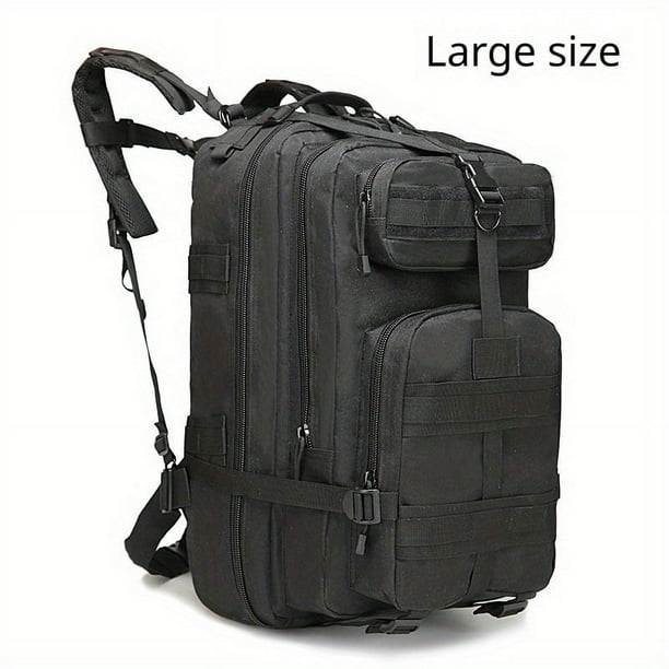 1pc Multifunctional Tactical Sports Bag, Portable Large Capacity Backpack, Outdoor Camping Hiking Fishing Travel Rucksack