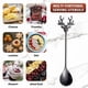 thumbnail image 4 of cucharas navideñas, vajilla navideña, cucharas para mezclar café, té, sopa, postre, pastel, helado., 4 of 6