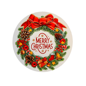 Decostilo - Pack Navideño 3 Platos De Plástico