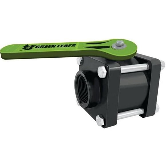 Válvula Green Leaf V100fp para tanque de puerto completo, 1 pulgada