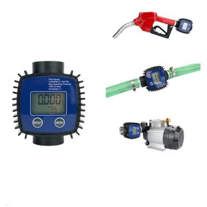 Genérico - Medidor Flujo Digital Turbina K24 Rosca G1 Pulgada