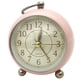 thumbnail image 3 of Despertador silencioso de la mesita de noche. Reloj despertador con rosa claro., 3 of 5