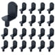 thumbnail image 1 of Soportes para repisas MYYZMY, 40 piezas, en forma de L, 6 mm, con funda de goma, 1 of 6