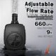 thumbnail image 2 of Bomba de agua SongLong 660 GPH con cable exterior de 2,5 m, 2 of 6