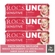 thumbnail image 1 of Pack 3 Pasta Dental Sin Menta Rocs Uno Sensitive 74g Sin Fluor, 1 of 6