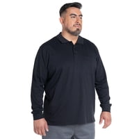 Kotting - Polera Manga Larga Jersey Cuello Camisero Azul 4Xl