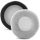 thumbnail image 1 of Almohadillas para auriculares Miruchertter 100 mm de terciopelo y espuma viscoelástica gris, 1 of 7