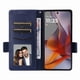 thumbnail image 5 of Funda Cartera para Motorola MOTO G75 Tapa Flip con Ranuras y Soporte Azul, 5 of 5
