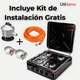 thumbnail image 4 of Cocina Encimera a Gas Licuado 4 Platos + Kit de Instalación Premium Negro, 4 of 9
