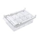 thumbnail image 2 of Nevera Cajón Organizador Caja de Almacenamiento Transparente Extraíble Reutilizable Cocina Contenedores de Almacenamiento Extensibles Refrigerador Org 8 rejillas, 2 of 5