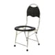 thumbnail image 1 of Asiento De Inodoro Elevado Con Respaldo, Orinal Antideslizante Para Baño, Inodoro Para Adultos, 1 of 5