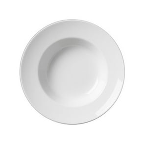 Imahe - Set De 6 Plato Hondo Borde Grueso Porcelana 23 Cm. Linea Tow