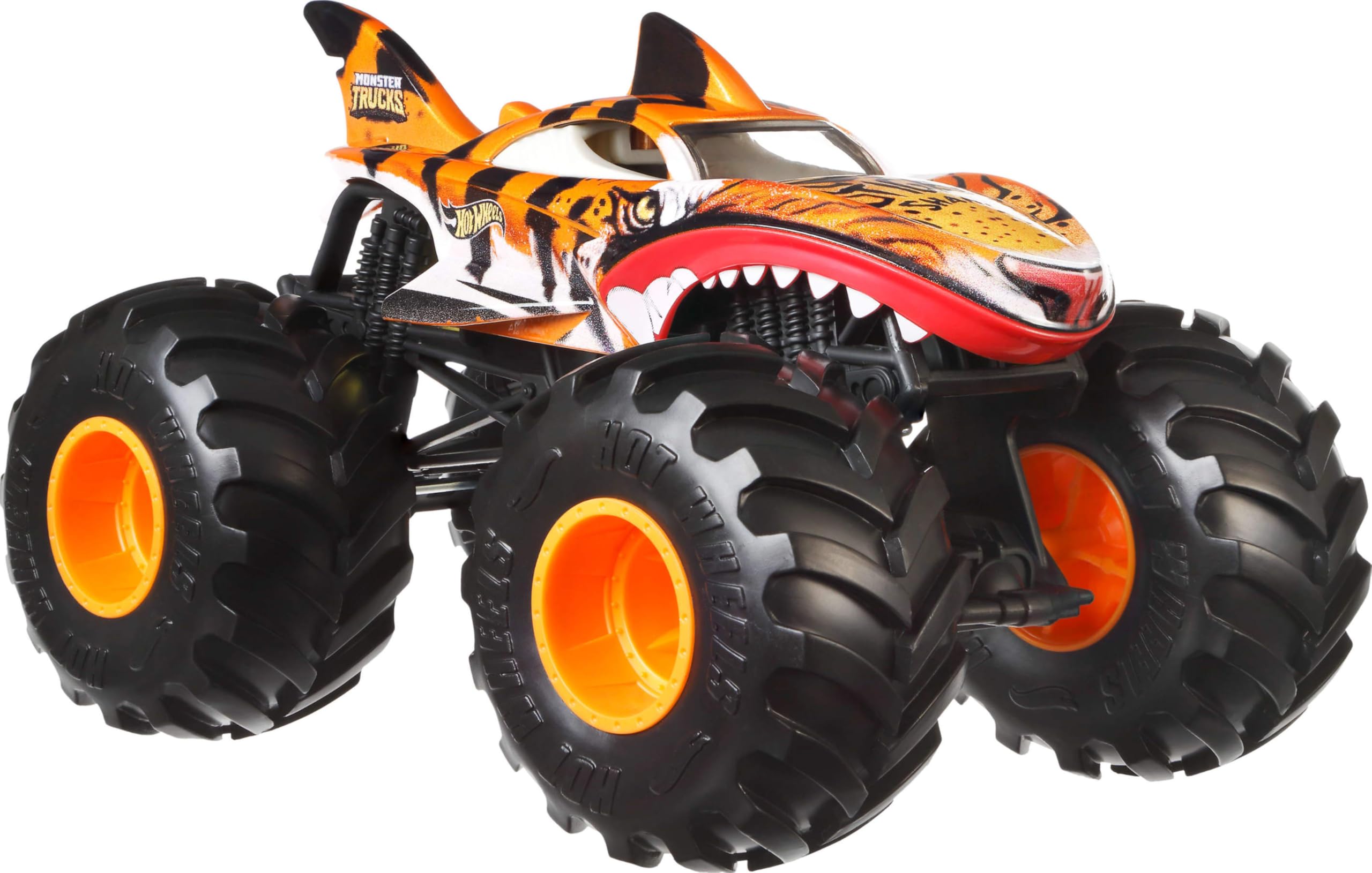 Camión De Juguete Hot Wheels Monster Trucks 1:24 Fundido A Presión Durante Más De 3 Años