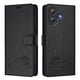 thumbnail image 1 of Funda tipo cartera FOXDOCK para Ulefone Note 21 con soporte, ranuras, RFID, diseño de gato, 1 of 5