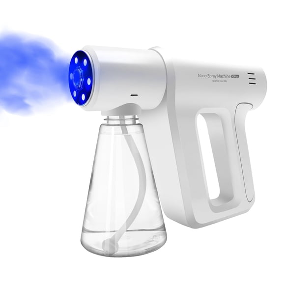 Pulverizador Atomizador Recargable Ulv Nano Con Luz Azul