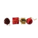 thumbnail image 2 of Set 24 Esferas Regalos 4 cm Copos Rojo Caja Navideño, 2 of 3
