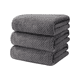 thumbnail image 1 of 3 Toallas Baño Microfibra Alta Calidad Secado Rápido Norplat Gris, 1 of 3