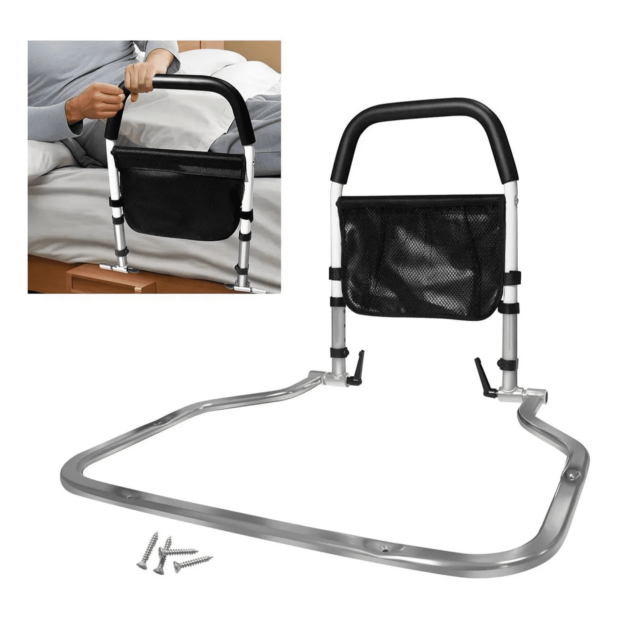 Master Prox - Baranda Cama Adulto Mayor Lateral Seguridad Ayuda A Parar