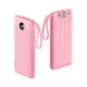 thumbnail image 1 of Cargador portátil Power Bank VRURC de 10000 mAh con cables integrados, 1 of 8