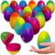 thumbnail image 1 of Huevos de Pascua Stargo, paquete de 32 unidades, 8 cm, grandes y coloridos, con bisagras, 1 of 6